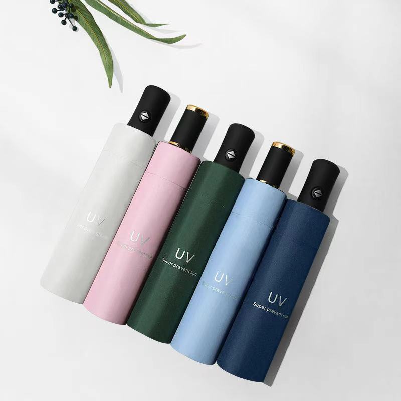 Ô Che Mưa Gấp Gọn Phủ lớp Chống Tia UV,Dù Che mưa Che Nắng Ngoài Trời Cầm Tay Nút Bấm Tiện Lợi OCM01