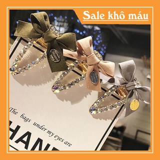Kẹp tóc nữ phong cách hàn quốc có nơ xinh xắn