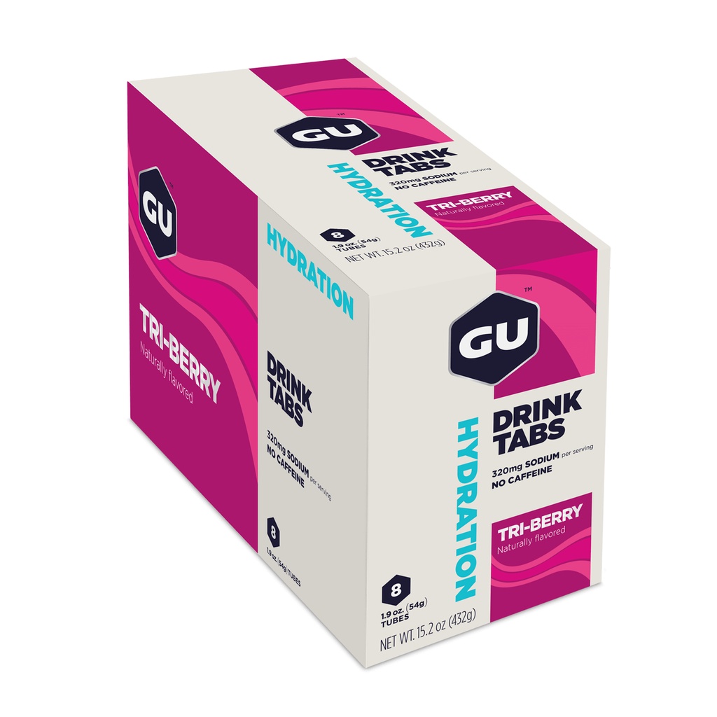 Viên sủi GU Energy Hydration Drink Tabs, Bổ sung nước và điện giải khi hoạt động thể thao