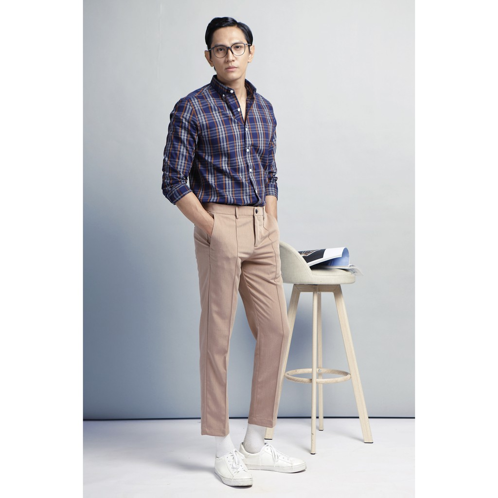 Áo sơ mi BEN & TOD cotton cao cấp co giãn phong cách đơn giản công sở 20051 | BigBuy360 - bigbuy360.vn