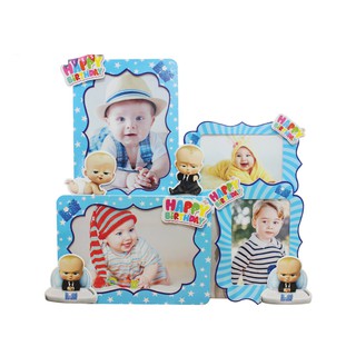 Set Mega trang trí sinh nhật đầy đủ (chủ đề Nhóc trùm)