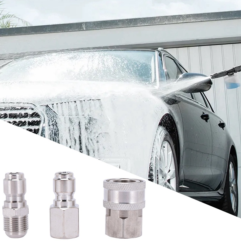 Bộ Đầu Nối NPT 3 / 8 Inch Male Và Female Cho Máy Rửa Áp Suất NPT 3 / 8 Inch