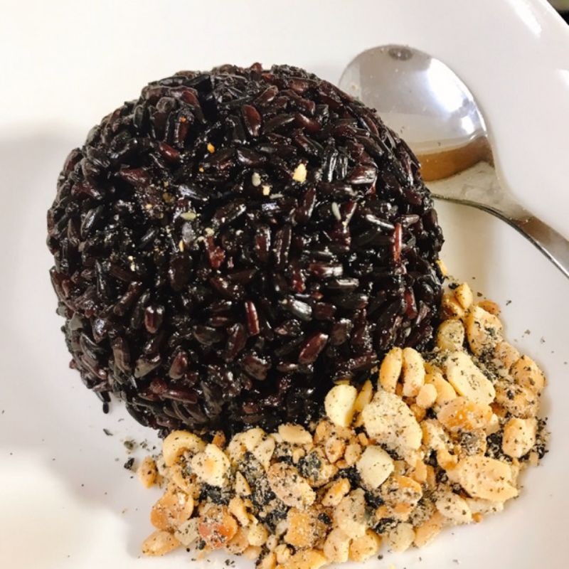 Gạo Lứt Đen Dẻo Điện Biên (Túi 2kg) -Dẻo mềm,ngọt cơm.