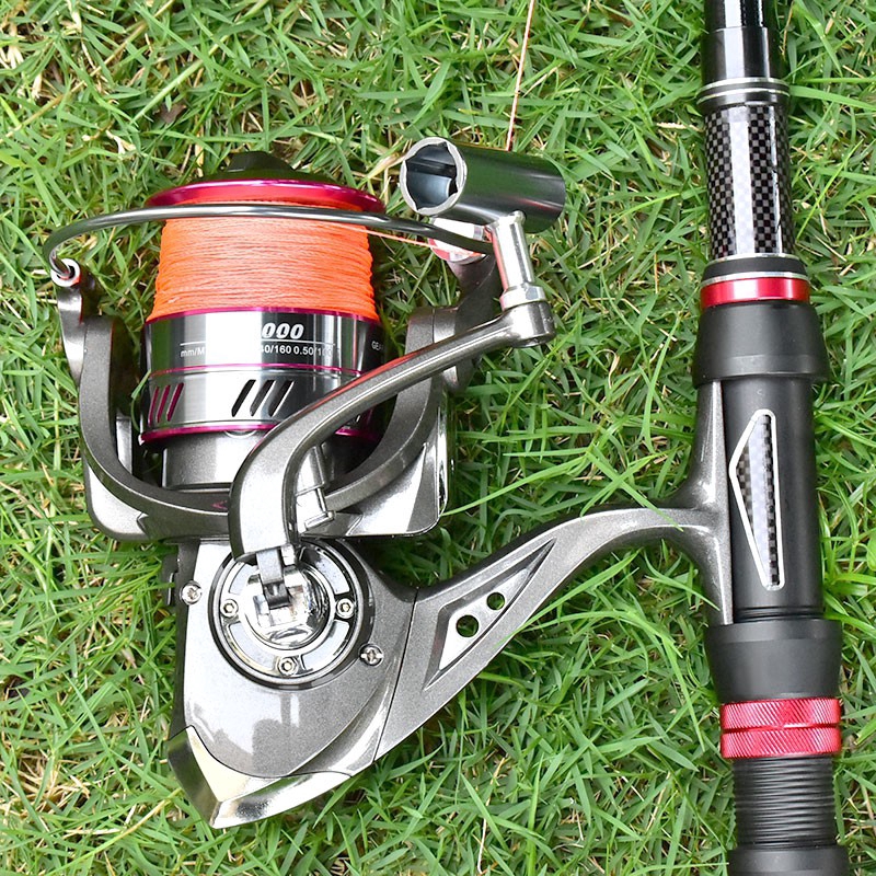 Còn Hàng!!!! Máy Câu Cá 1000-7000 Max 12kg 5.2: 1 13BB Chất Lượng Cao