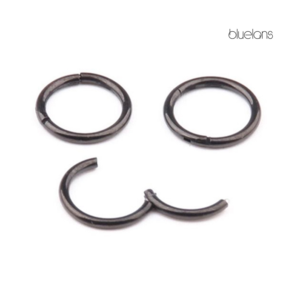 1 Khuyên Mũi 16g 14g Bằng Thép Không Gỉ