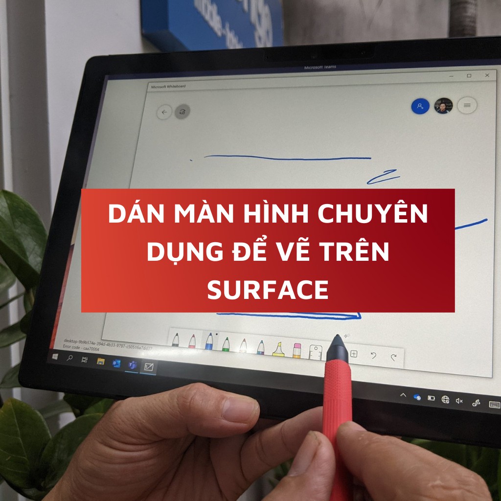 Dán màn hình paperlike surface pro, surface laptop, surface book chuyên dụng để vẽ