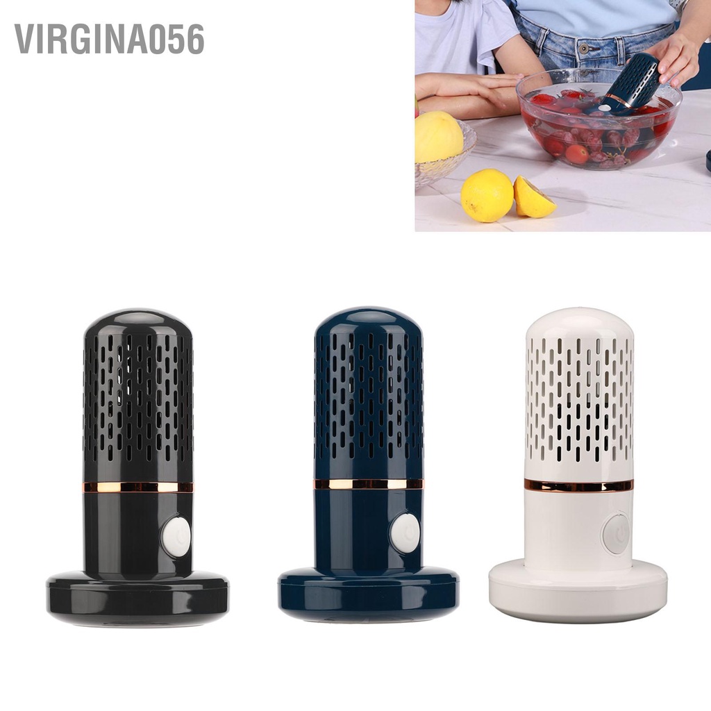 Có thể bán buôn Máy rửa rau củ quả đa chức năng Sạc USB không dây tự động lọc trái cây cho nhà bếp Hàng giao ngayVirgina056