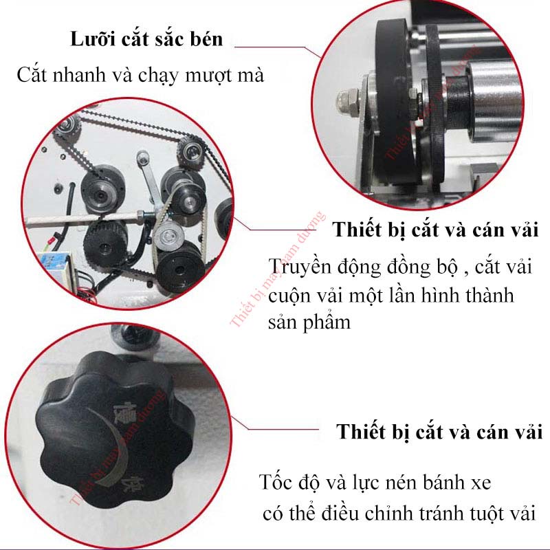 Máy cắt dây viền tự động &gt; cắt viền bằng