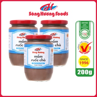 3 Hũ Mắm Ruốc Chà Sông Hương Foods Hũ 200g - Nấu bún bò , chấm xoài , chấm thịt luộc , kho thịt