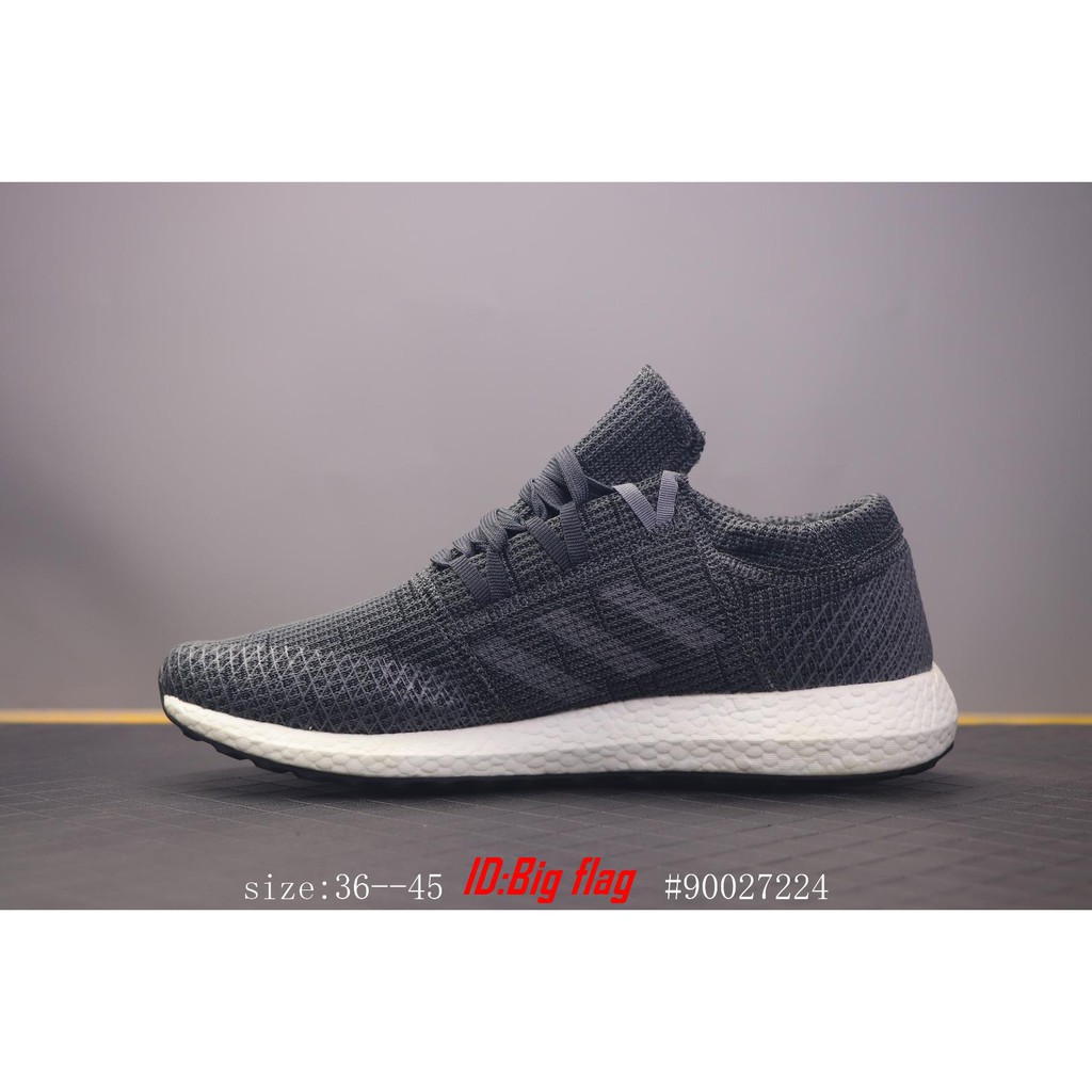 Giày Thể Thao Adidas Pure Boost Clima Màu Xám Trẻ Trung Năng Động