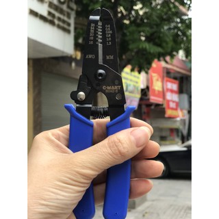 Kìm Tuốt Dây Điện C-mart B0342 - B 150mm/6"  từ 0.4-1.3mm