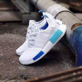 GIÀY THỂ THAO RUNNER NMD TRẮNG XANH
