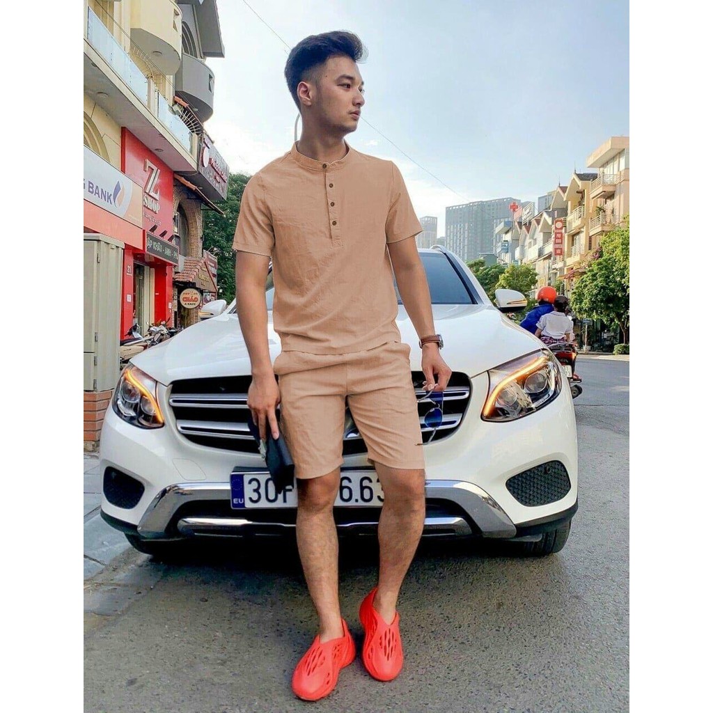 Bộ Đũi Nam cổ tàu cao cấp AVT chất liệu đũi mát mẻ, Bộ Quần Áo hè phong cách trẻ trung, năng động | BigBuy360 - bigbuy360.vn