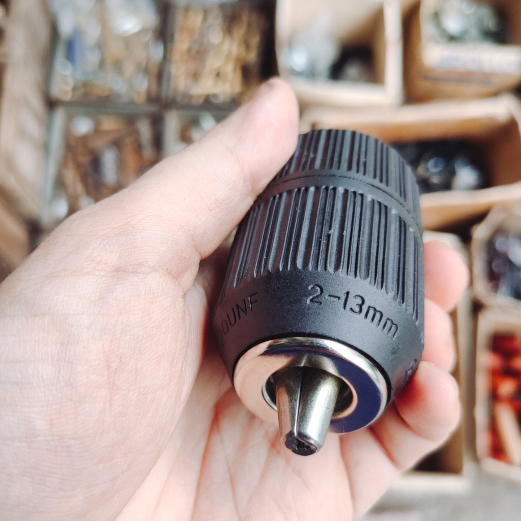 Đầu Kẹp Mang Ranh mũi khoan mở nhanh 10mm/13mm