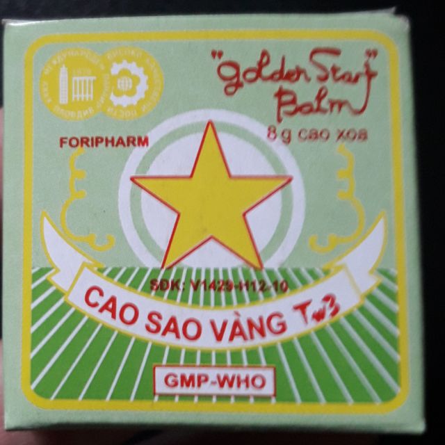 combo 100 hộp cao sao vàng 8g- sản phẩm của Trung ương 3