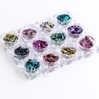 SET Xà cừ vân đá vân gỗ trang trí móng nhiều màu sắc