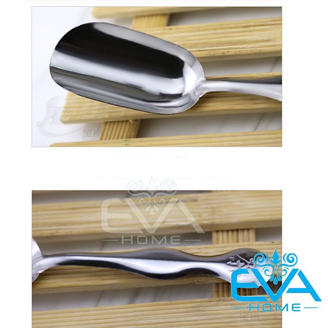 Set 2 Muỗng Múc Trà Inox Teaspoon