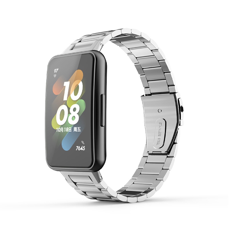 Dây Đeo Thay Thế Chất Liệu Thép Không Gỉ Thời Trang Cho Huawei Band 7