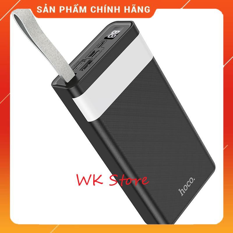 Sạc dự phòng Hoco J73,tích hợp đèn pin (chính hãng,Bh 1 năm)