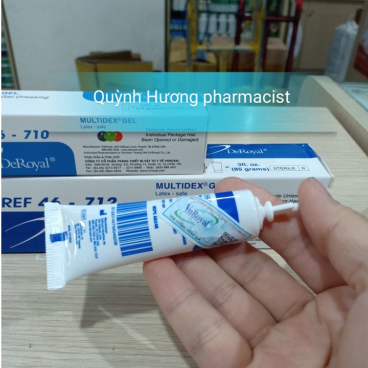 MULTIDEX GEL nhanh làm lành vết thương