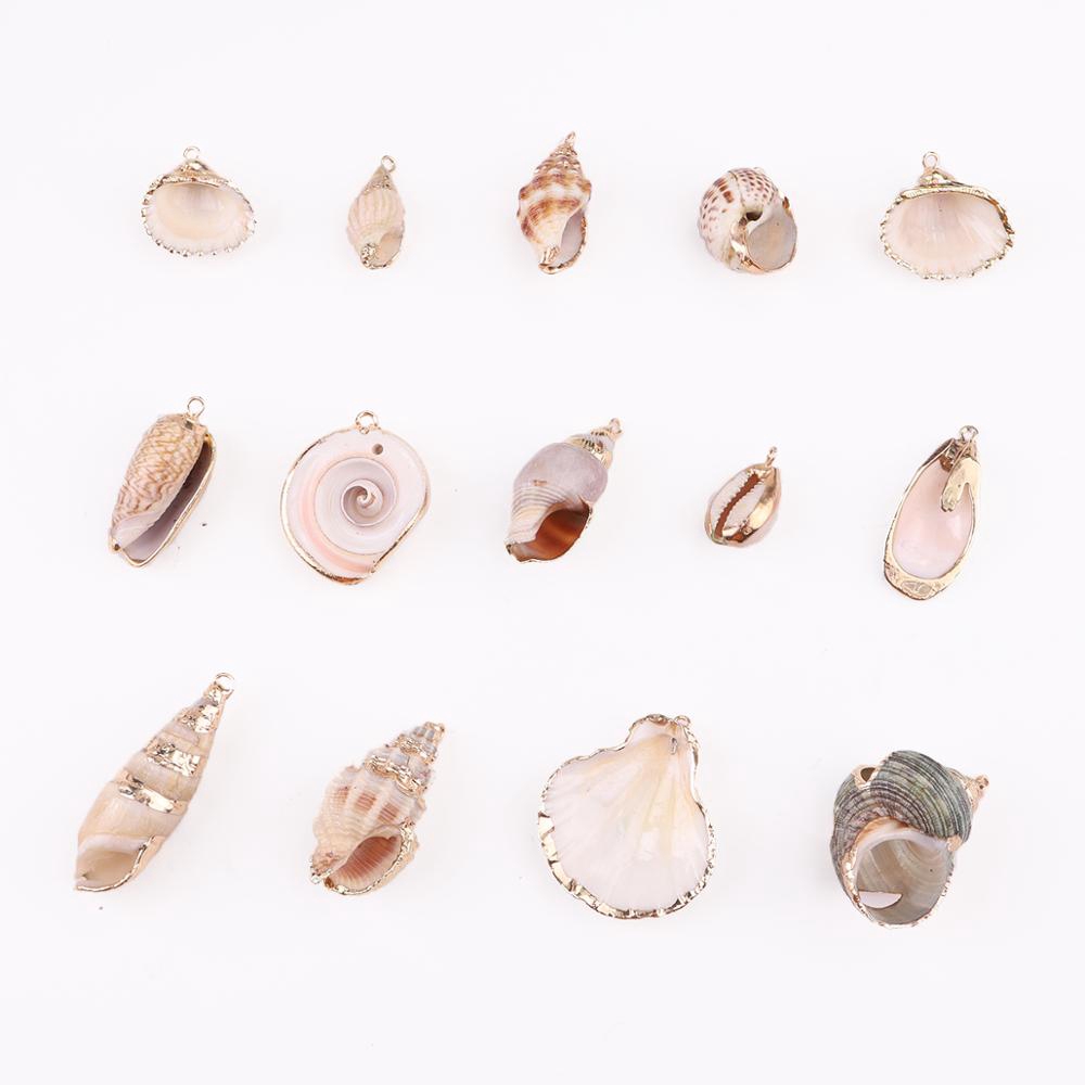 Chuỗi hạt vỏ sò tự nhiên dành cho làm trang sức diy dành cho nam và nữ