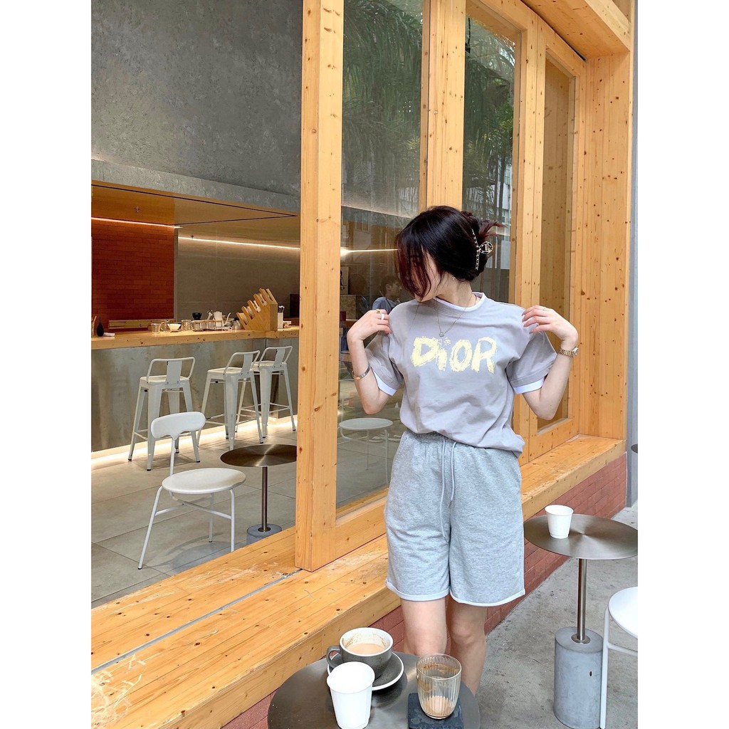 Mới Bộ Đồ Mặc Nhà Tay Ngắn Vải Cotton Thiết Kế Thoải Mái Cho Nữ | BigBuy360 - bigbuy360.vn