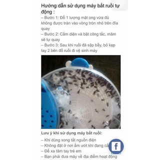 máy bắt ruồi - bẫy ruồi thông minh
