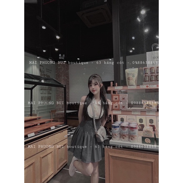 Váy Xếp Ly Cúc Ngọc MPB