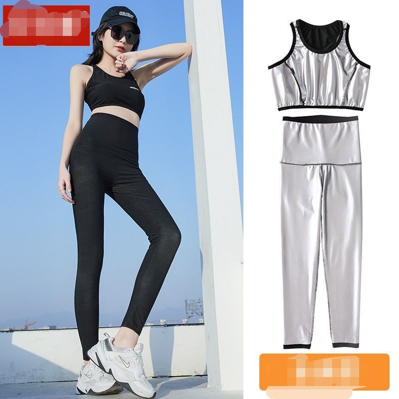 [HÀNG QUẢNG CHÂU] Quần áo đổ mồ hôi tập gym thể thao,na nô đổ mồ hôi sinh nhiệt tan mỡ dáng dài legging | BigBuy360 - bigbuy360.vn