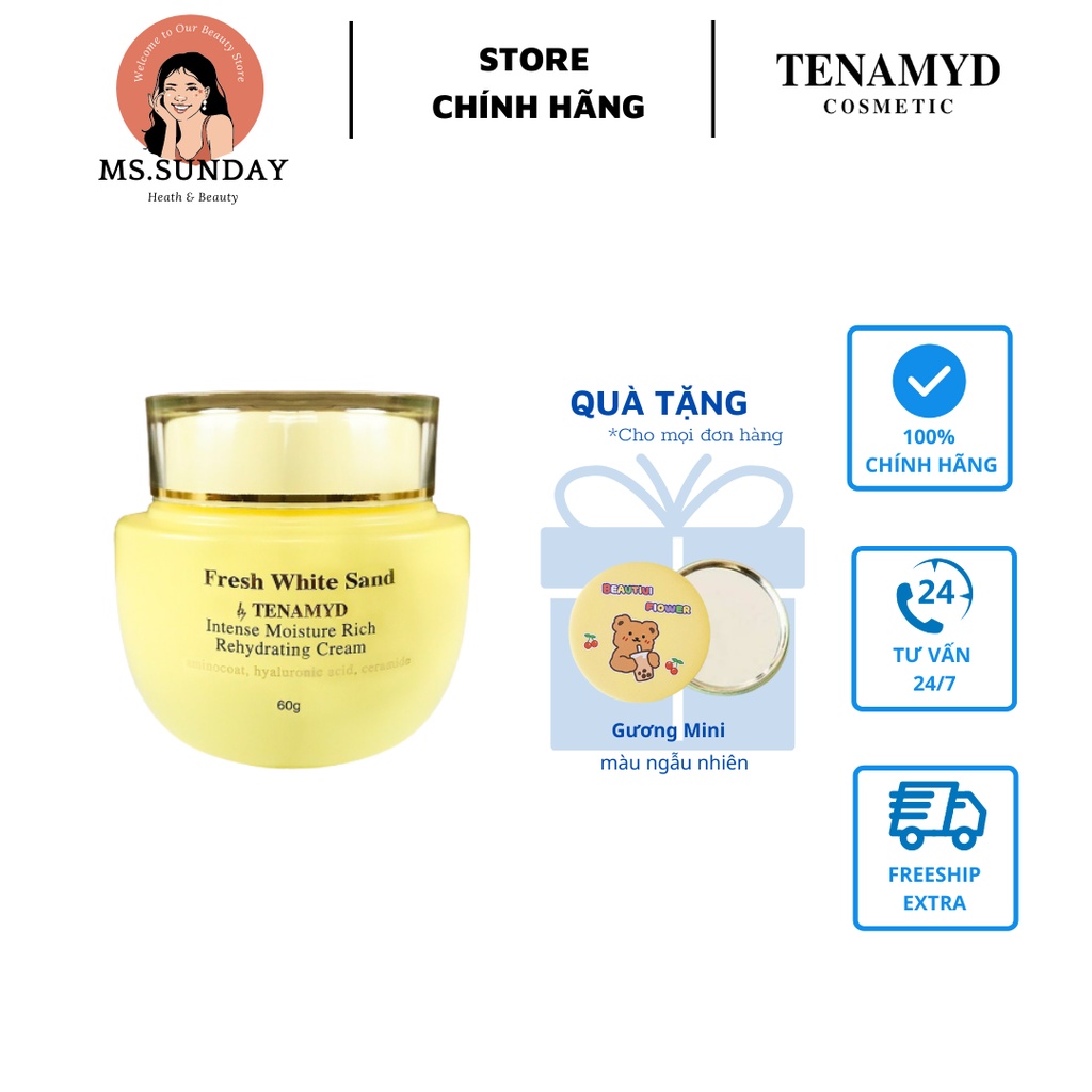 Kem dưỡng tăng cường độ ẩm - Tenamyd- cho da khô, cấp ẩm nhanh cho da mất nước, nhạy cảm