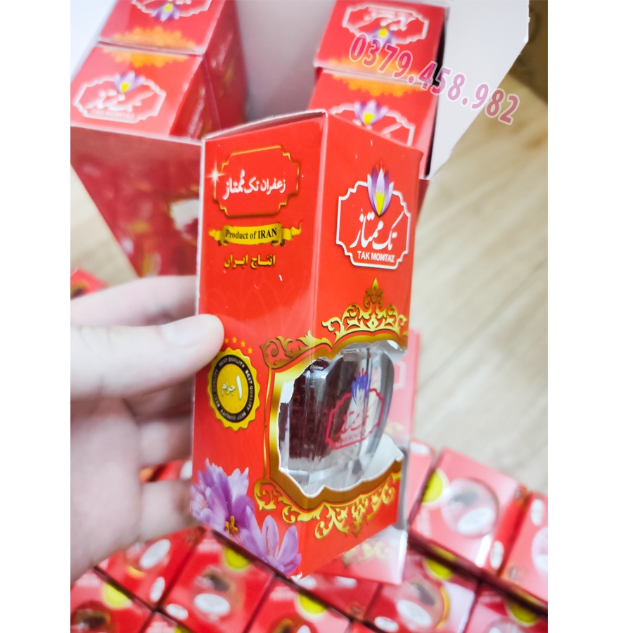 1gr Saffron Negin Iran Chính Hãng Thương Hiệu Takmomtaz