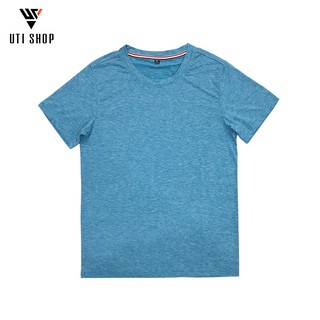 Áo Thun Lạnh Thể Thao Nam Xanh Nhạt - Form Body