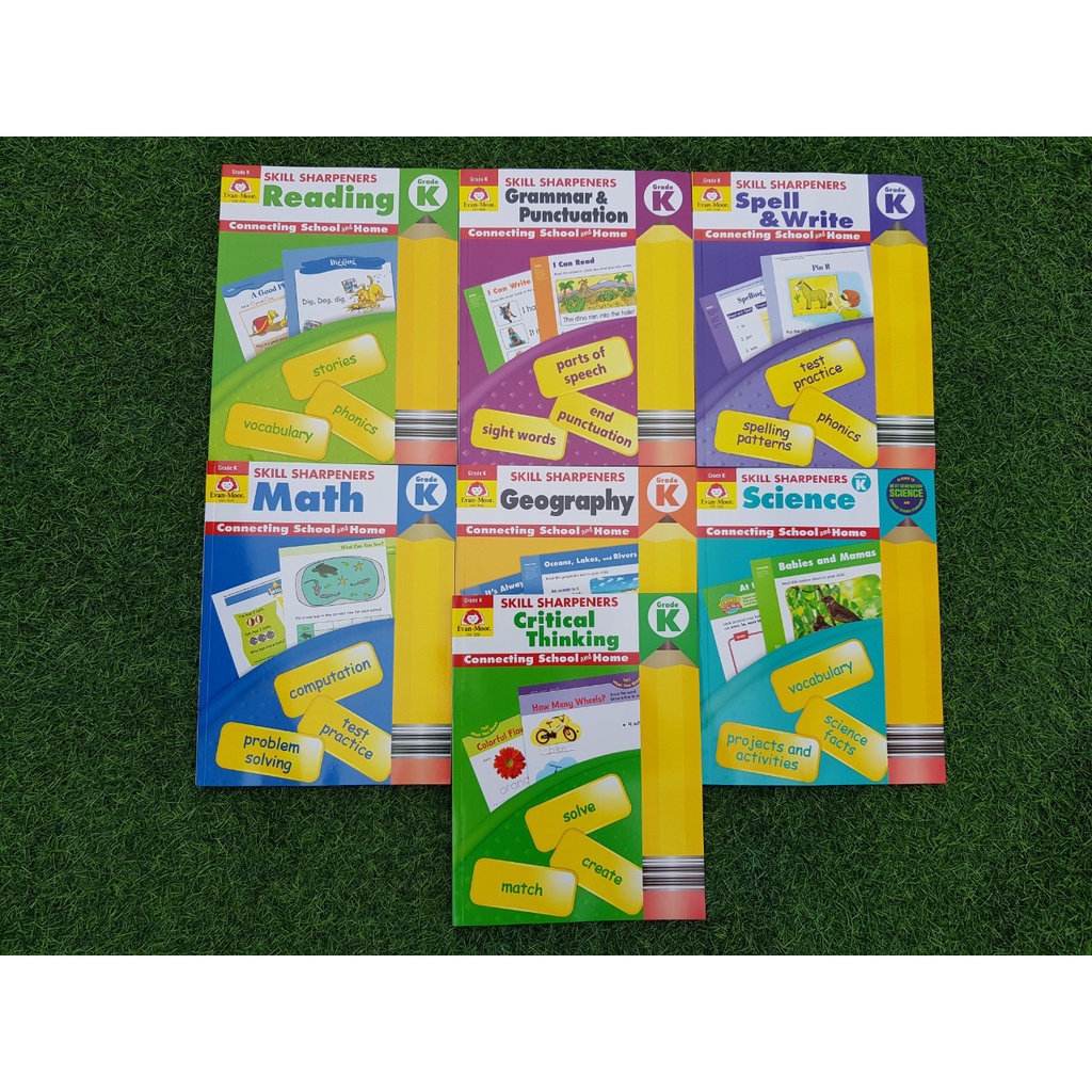 Bộ nhập - Skill sharpeners grade K - 7c