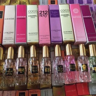 Nước hoa 4D 20ml pháp dạng xịt giữ mùi cực lâu dành cho nam và nữ