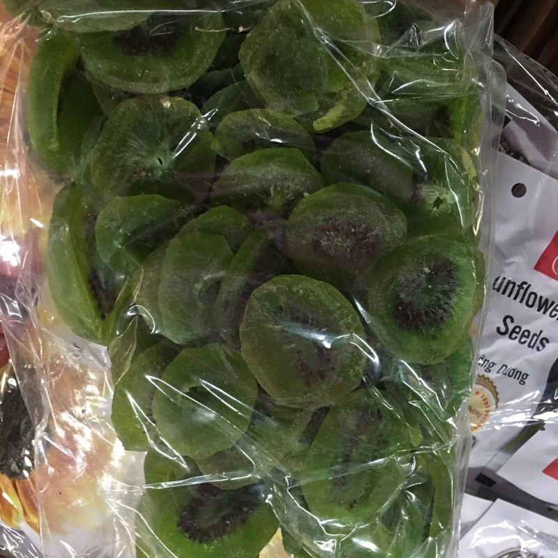 mứt kiwi sấy dẻo gói 1 kg