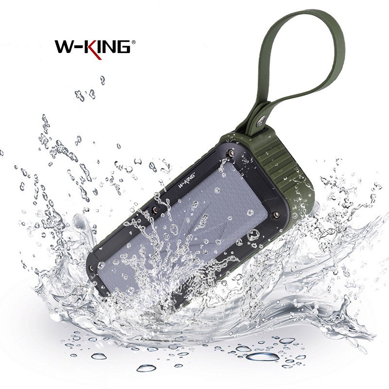 Loa Bluetooth W-King S20 thể thao kháng nước kháng bụi IPX6 - Hàng chính hãng