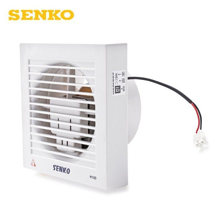 QUẠT HÚT THÔNG GIÓ ÂM TƯỜNG SENKO H100 25W,QUẠT THÔNG GIÓ GẮN TƯỜNG