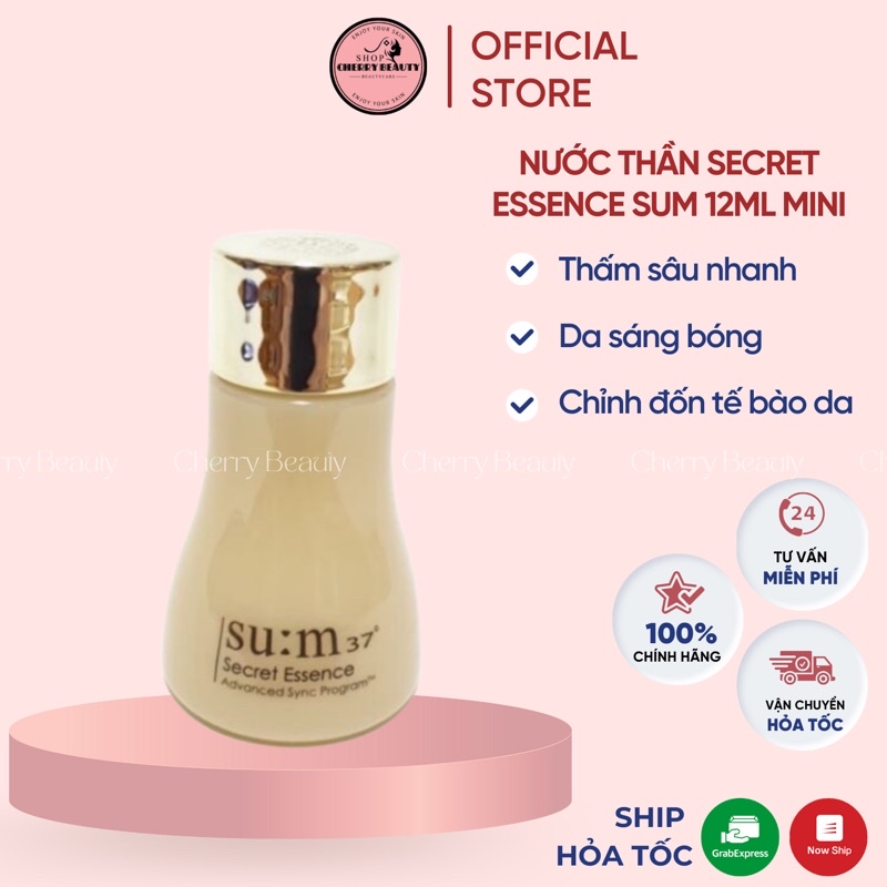 Nước Thần Secret Essence Sum 12ml mini date 2024