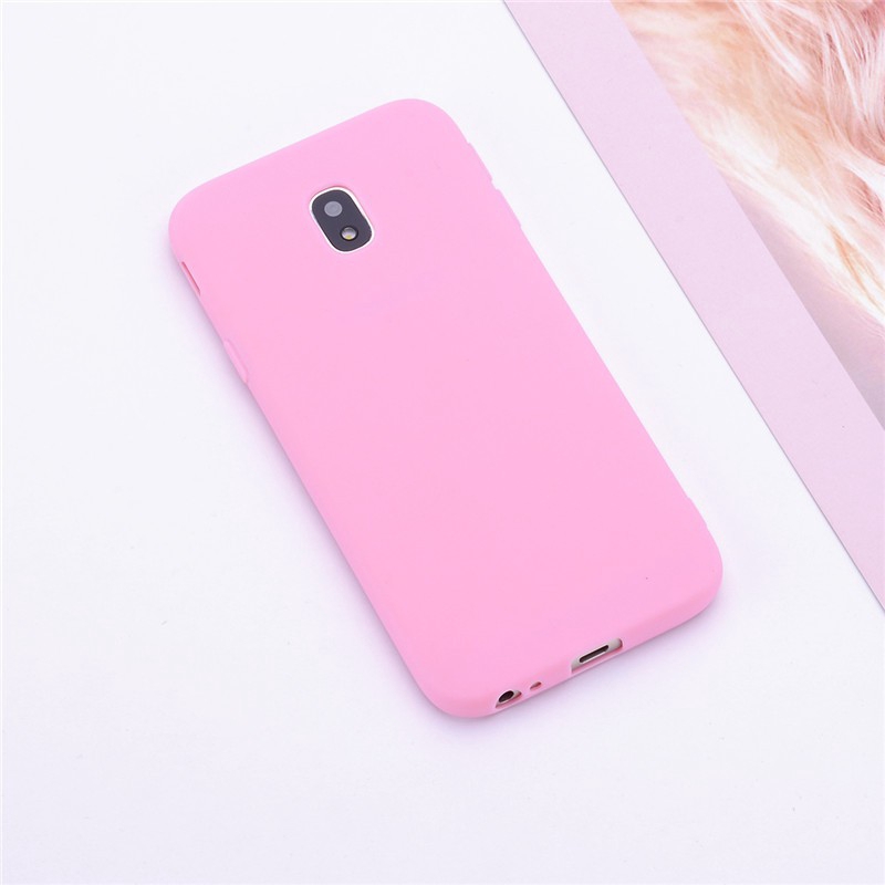 Silicone Soft Case Samsung J3 pro J5 pro J7 pro J6 J4 Plus J8 2018