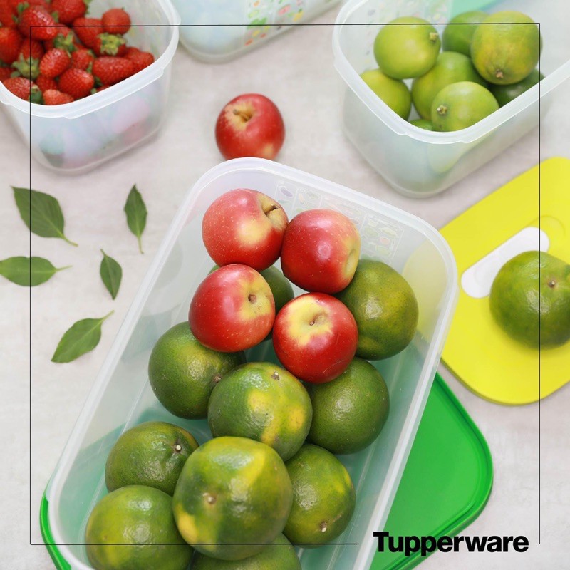 Bộ hộp trữ mát có nút hô hấp Tupperware Ventsmart 4 hộp- Hàng chính hãng Tupperware Việt Nam phân phối