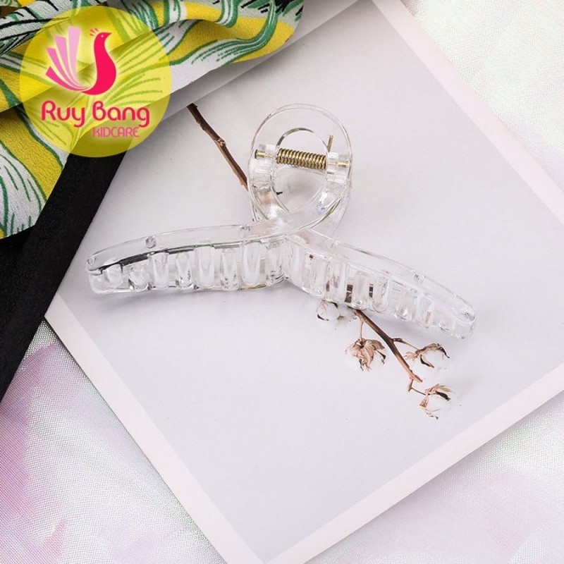 Kẹp tóc cặp tóc càng cua HQ đẹp HOT TREND xinh đẹp dễ thương cho nữ trẻ trung, năng động bằng nhựa Acrylic