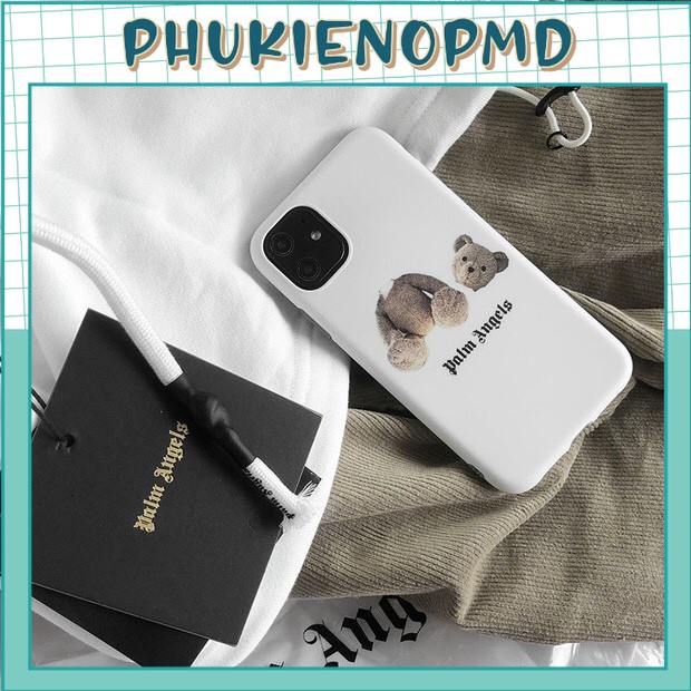 Ốp lưng IPhone TPU gấu palm angel 6/6s/6plus,7/8plus,X/Xs/Xr/Xs max/11/11Pro/11Promax/12mini/12/12pro/12promax TPU5
