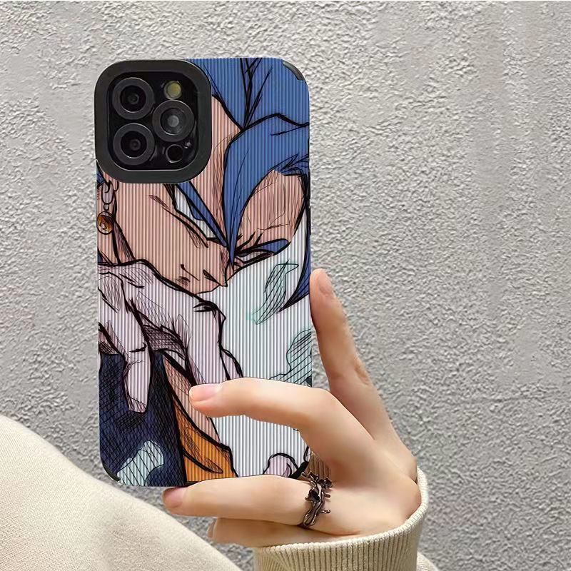 Ốp Điện Thoại Silicon Mềm In Hình goku dragon ball Cho iphone 13Promax 12 11 xr / xsmax