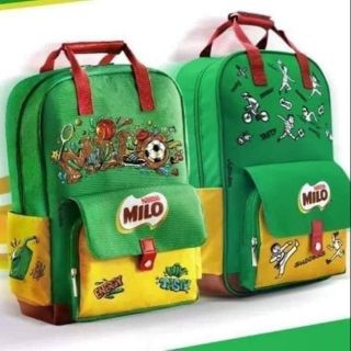 Ba lô cho bé học cấp 1 quà tặng từ sữa milo