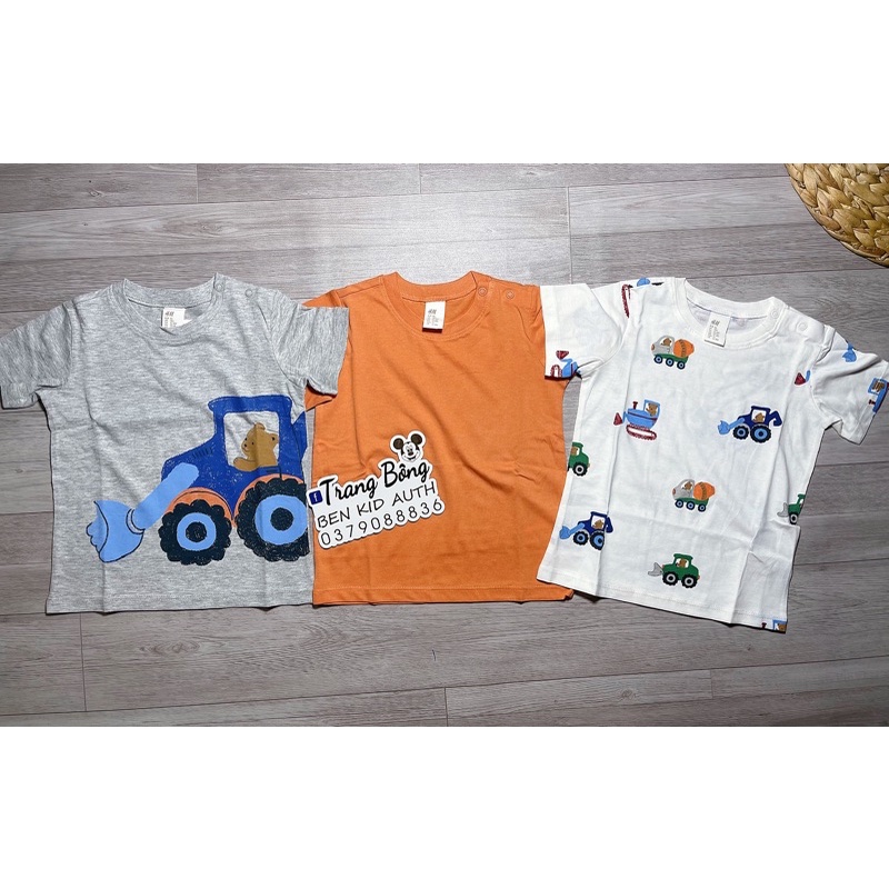 Set 3 áo phông HM AUTH săn sale