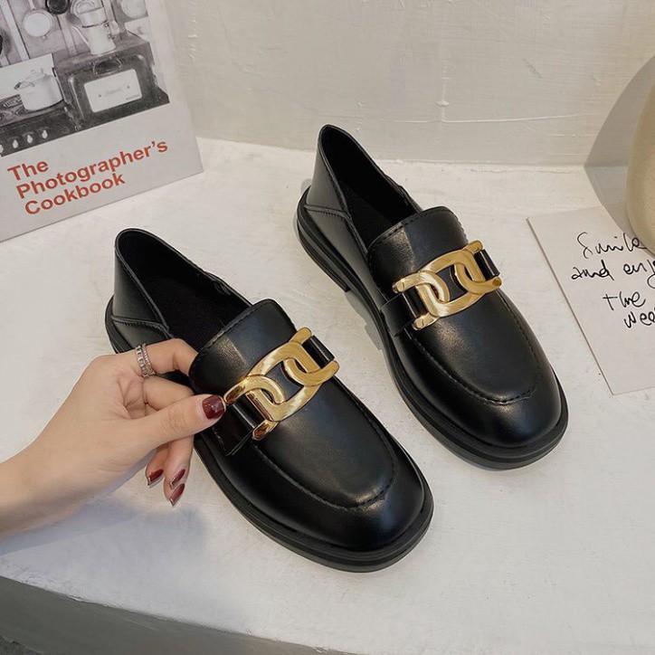 (Sẵn hàng, video ) Giày lolita vintage ulzzang 2 màu Đen - Nâu TGS123 | BigBuy360 - bigbuy360.vn