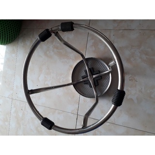 Ghế đôn inox tròn cao 45cm