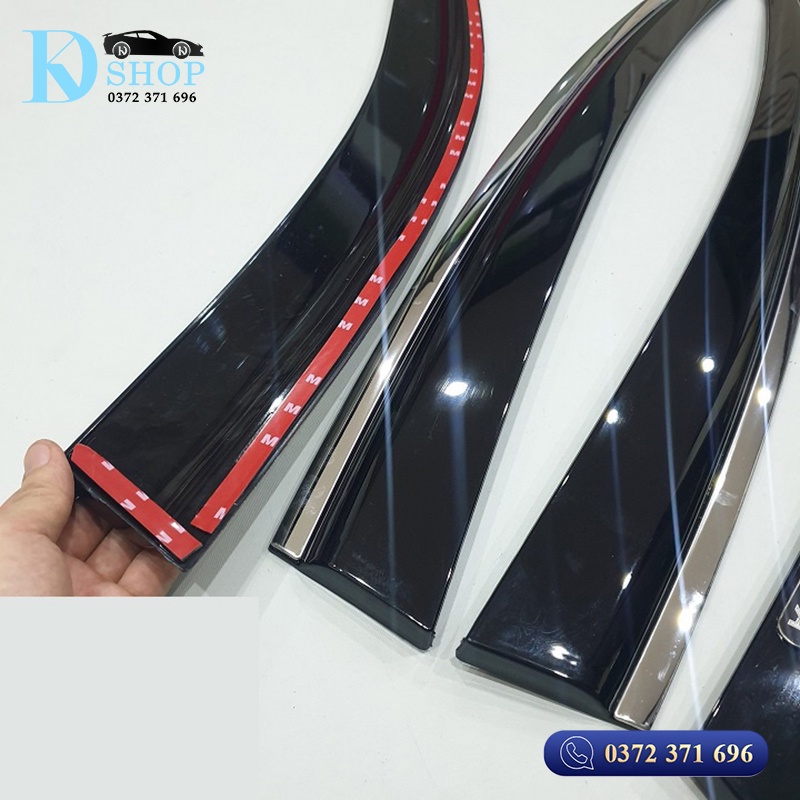 Vè Che Mưa Cho Xe Mitsubishi Attrage 2018 2019 2020 2021 chuẩn xe 4 cánh cửa