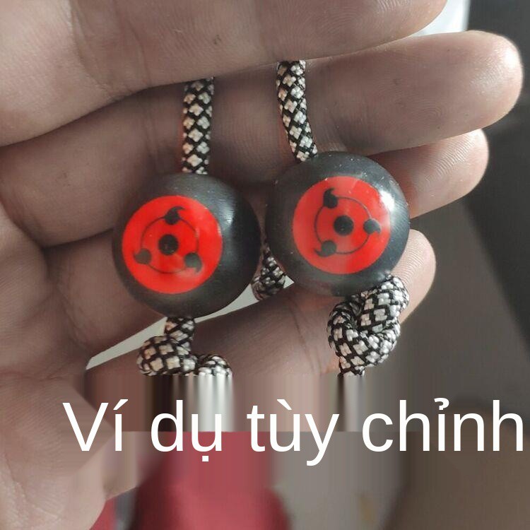 Quảng cáo Baole Ball Begleri Ngón tay Yo-Yo Hai quả bóng Một sợi dây Giải nén đầu ngón tay mà không cần