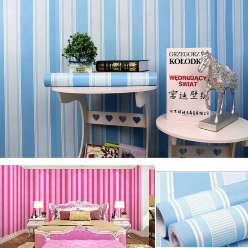 Decal giấy dán tường một màu bề mặt nhám  khổ 45cm keo sẵn